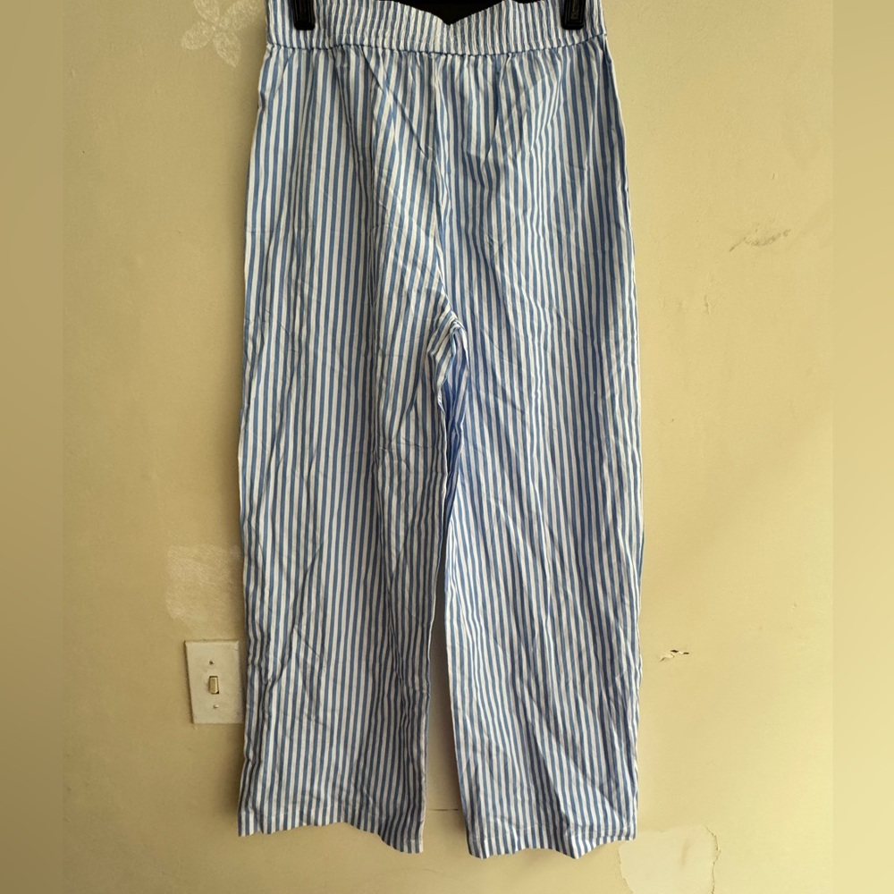 Reformation jeans striped pants
